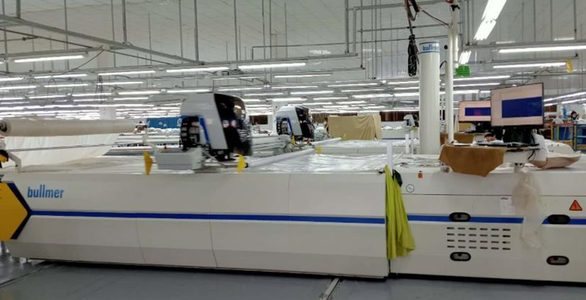 Automated fabric cutter